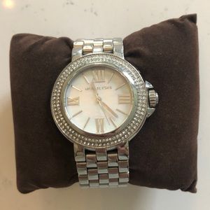 Michael Kors | Lucy Crystal Bezel Bracelet Watch
